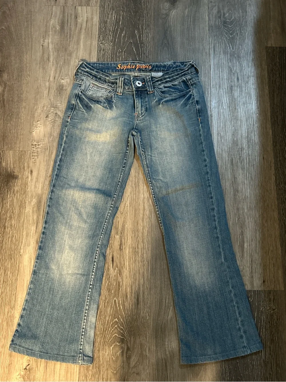 2000s Genuine Cow-Hide Bootcut Denim